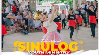 SINULOG DANCE PRESENTATION  Youth Ministry  Sto Niño Parish [upl. by Ahsyle]