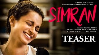 Simran Official Movie Teaser Review  Kangana Ranaut  Hansal Mehta [upl. by Cairistiona700]