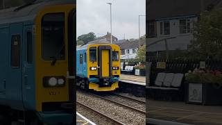 Train at Dronfield 20924 Network rail INSPECTION TRAIN 153311 [upl. by Aihseyt]