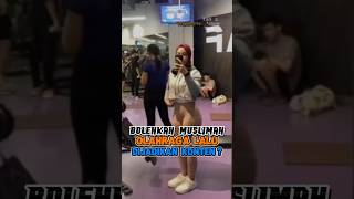 BOLEHKAH MUSLIMAH BEROLAHRAGA TAPI DIJADIKAN KONTEN  shortvideo shortsviral seputarislami [upl. by Silverts]