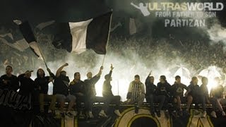 Partizan Belgrade  worldofultras [upl. by Kentiggerma]