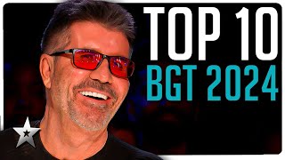 Britains Got Talent 2024 Top 10 BEST Auditions [upl. by Elum595]