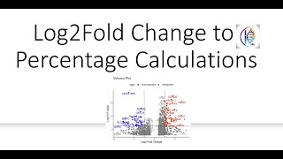 Log2FoldChange to Percentage Explained [upl. by Harrat585]