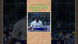 🏏🏏India versus Bangladesh cricket match second test 🏏🏏viralshorts trending shots sports shorts [upl. by Silohcin656]