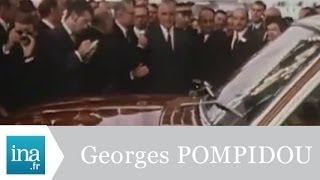 Georges Pompidou au Salon de lAuto 1969  Archive vidéo INA [upl. by Aynot]