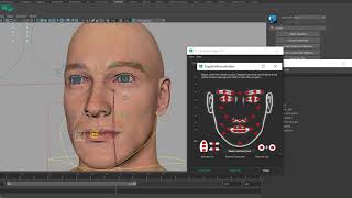 Maya face rig script [upl. by Lavella]