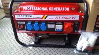 Generator kraftech kt6500 [upl. by Auguste944]