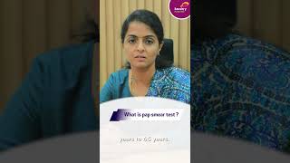 What is Pap Smear Test  Kauvery Hospital [upl. by Adrahs]