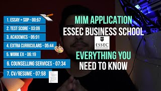 Study in France ESSEC Master in Management Application [upl. by Letsirc]