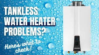 Rheem Electric Tankless Water Heater Problems [upl. by Gresham991]