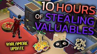 Stealing Valuables For 10 Hours Varlamore Thieving [upl. by Mills]