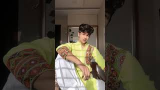 POV  DRESSING UP TO MEET MY RADHA 🦚💚  shorts [upl. by Golliner]