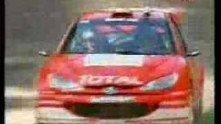 Rally Finland 2003  Huge Markko Martin Jump [upl. by Norreg]