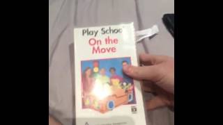 VHS Update Playschool On the Move 1997 Australian VHS [upl. by Ettenig33]