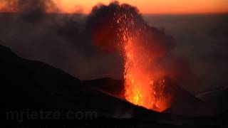 Etna Summit Crater Activity [upl. by Mak]