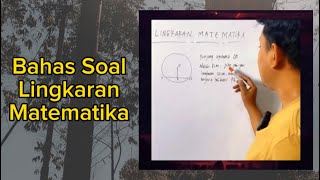 Soal Lingkaran Matematika Panjang apotema OR adalah 8 cm Jika jarijari lingkaran 10cm Maka PQ [upl. by Lede]