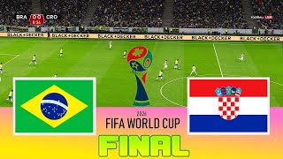 BRAZIL vs CROATIA  Final FIFA World Cup  Full Match All Goals  Football Match [upl. by Ahsrop]