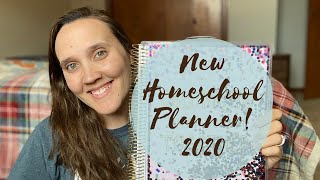 NEW PLANNER Using Recollections Family Planner as a Homeschool Planner  Large Family Homeschool [upl. by Marylin414]