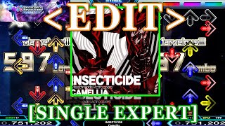 【DDR XX EDIT】INSECTICIDE  Camellia SINGLE EXPERT Lv17 [upl. by Aenea]