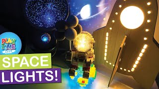 AWESOME SPACE NIGHT LIGHTS Solar System Projectors and More [upl. by Ashbey]