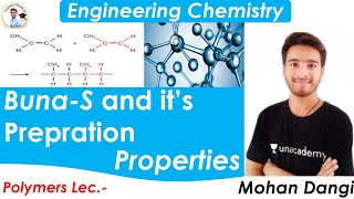 Bunas  preparation properties of Bunas  polymer  Engineering chemistry  Mohan dangi  RGPV [upl. by Tnilk]