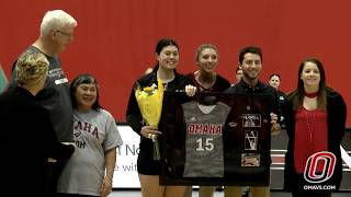 Volleyball Highlights Omaha vs NDSU [upl. by Nelrsa]