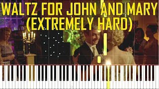 Waltz for John and Mary  Sherlock EXTREMELY HARD Synthesia Tutorial [upl. by Ahseryt]