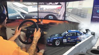 DRIFTING  VDC S15  Sturup Raceway 2022  Assetto Corsa Steering Wheel  Triple Monitor [upl. by Jarietta]