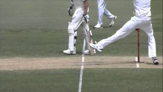 2nd Test v SA  Hilfenhaus Wicket [upl. by Ileray]