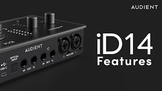 Audient iD14 MkII Feature Overview [upl. by Ostraw387]