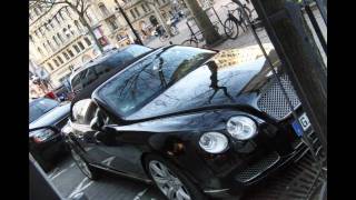 Bentley Continental GTC tuned by Brabus in Frankfurt [upl. by Altman485]