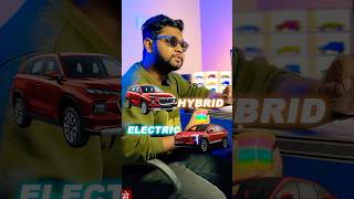 Hybrid 🚙 Vs Electric ⚡️ Explained shorts hybridcar electriccar ev automobile trending suv [upl. by Nathaniel]