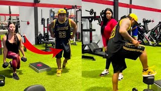 Cucumber 🥒🥒 prank with gym girls🤣🤣 viral funny funnyvideo prank girl gym [upl. by Vernier]