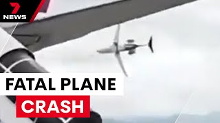 Plane crash in Nepal kills passengers 7NEWS [upl. by Aronoh101]