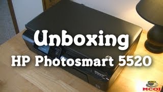 Unboxing HP Photosmart 5520 [upl. by Buchalter]