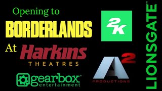 Opening to Borderlands 2024 Harkins Theatres [upl. by Adnohral361]