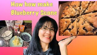 How to make Blueberry Scone  Simple and Easy basic recipe [upl. by Charles]