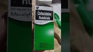 Robikids Carbocisteine for my baby cough [upl. by Noak]