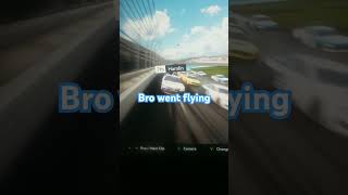 Nascar heat 5 crash nascar crash [upl. by Aicram]