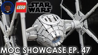 This Custom LEGO TIE Fighter Blows the UCS Set Out of the Water MOC Showcase 47 [upl. by Enehpets]