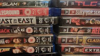 My WWE DVDBlu Ray Collection 2024 Part 3 20122019 [upl. by Zoila]