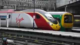 Trains at Birmingham New St  110513 [upl. by Delastre778]