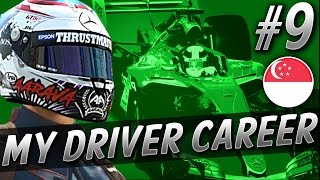 HE HIT THE WALL  F1 MyDriver CAREER S3 PART 9 SINGAPORE [upl. by Brenan864]