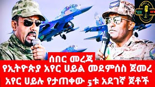 የኢትዮጵያ አየር ሀይል መደምሰስ ጀመረ አየር ሀይሉ የታጠቃቸው 5ቱ አደገኛ ጀቶች [upl. by Malcom11]