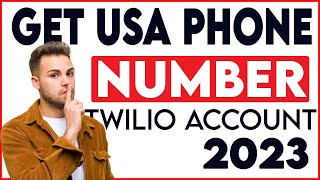 How To Get USA Phone Number For Verification  Twilio SMS Tutorial [upl. by Nortna698]