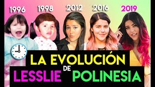 LA EVOLUCIÓN DE LESSLIE POLINESIA  ¡Video especial por su cumpleaños 24 [upl. by Perusse405]