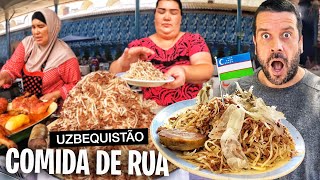 Provando 40 COMIDAS TÍPICAS no Uzbequistão 🇺🇿 Documentário Completo [upl. by Ennaul]