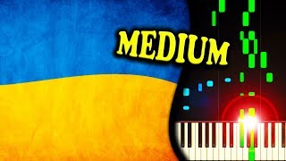 State Anthem of Ukraine Державний Гімн України Piano Tutorial [upl. by Neyugn]