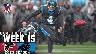 Atlanta Falcons vs Carolina Panthers Game Highlights  NFL 2023 Week 15 [upl. by Allimaj89]