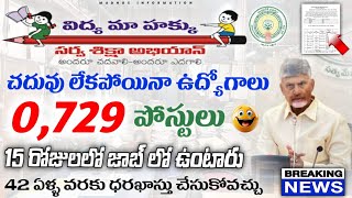 🔥AP సర్వ శిక్షా అభియాన్ మరో భారీ నోటిఫికేషన్  AP SSA Recruitment 2024  Free Job Search Jobs Apply [upl. by Nyad]